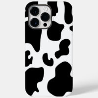 Black and White Cow print
