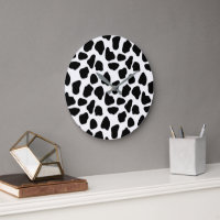 Black And White Cow Print