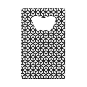 Black And White Cube Pattern