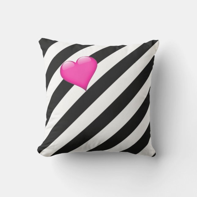 Black and White Cushion (Front)