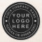 Black and White Custom Company Business Logo