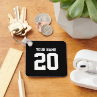 Black and White Custom Number and Name