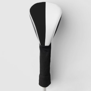 Black and White 🏌⛳ CUSTOMIZABLE Golf Head Cover
