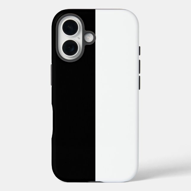 Black and White CUSTOMIZABLE iPhone Cases (Back)