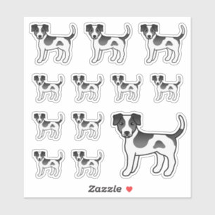 Black And White Danish-Swedish Farmdog Cute Dogs