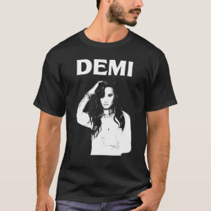 Black And White Demi Classic Love Music Singers Fo T-Shirt