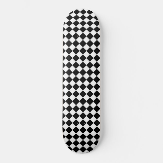 Black and white design skateboard (Front)