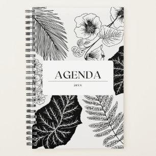 Black and White Desing Planner