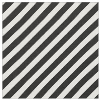 black and white diagonal stripes pattern fabric