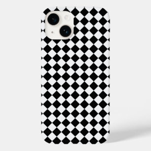 Black and White Diamond Pattern by Shirley Taylor Case-Mate iPhone 14 Case