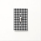 Black and White Diamond Pattern by Shirley Taylor