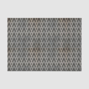 Black and White Distressed Art Deco Tissue Paper