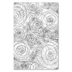 Black and White Doodle Art Tissue Paper