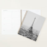 Black and White Eiffel Tower Paris Photography Planner<br><div class="desc">A cool photo of the Eiffel Tower in Paris,  France in black and white edited with a vintage,  old fashion vibe.</div>