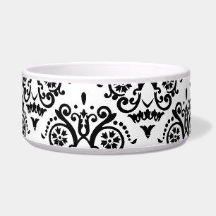 Black and White Elegant Damask