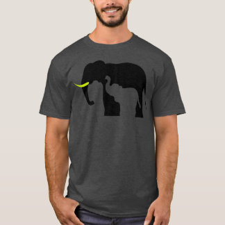 Black and White Elephants T-Shirt