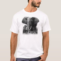 Black And White Elephants