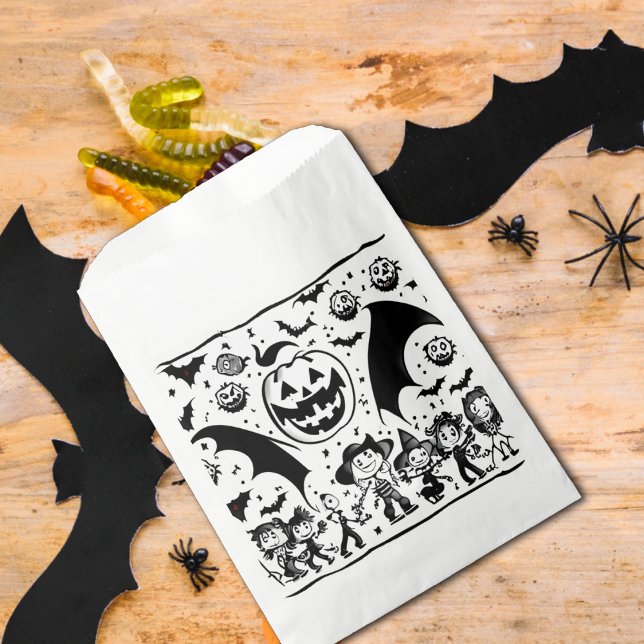 black and white fiesta favour bags (Creator Uploaded)