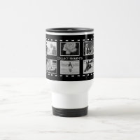Black and White Film Reel Custom Photo