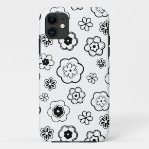 Black And White Floral Case-Mate iPhone Case