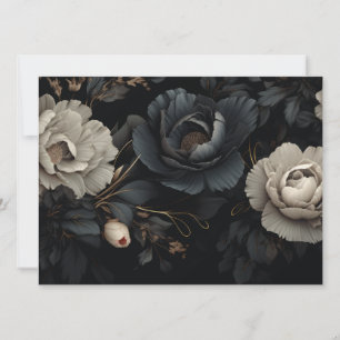 Black and White Flowers