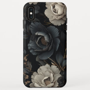 Black and White Flowers Case-Mate iPhone Case