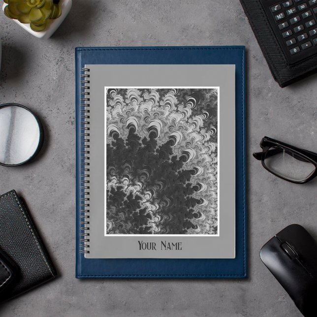 Black and white fractal Notebook (Creator Uploaded)