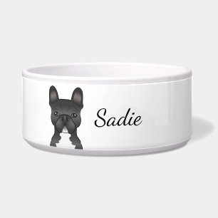 Black And White French Bulldog / Frenchie & Name