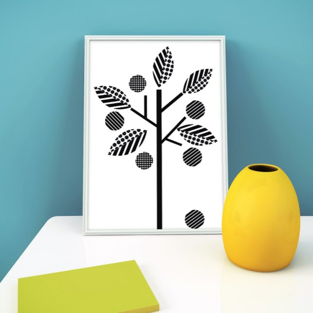 Black And White Fruit Tree Posters (Creator Uploaded)