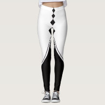 Black and White Geometric Diamonds