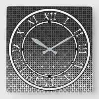 Black and white geometric gradient pattern
