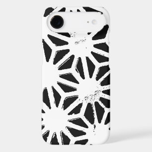 Black and white geometric pattern