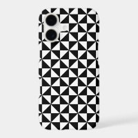 Black and White Geometric Pattern