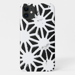 Black and white geometric pattern Case-Mate iPhone case