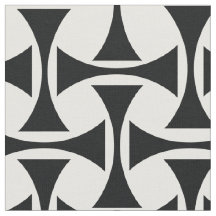 Black and White Geometric Pattern
