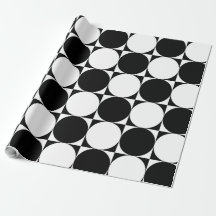 black and white geometric shapes