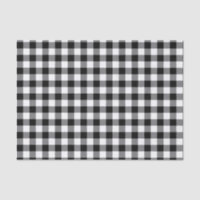 Black And White Gingham