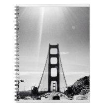 Black and White Golden Gate Bridge