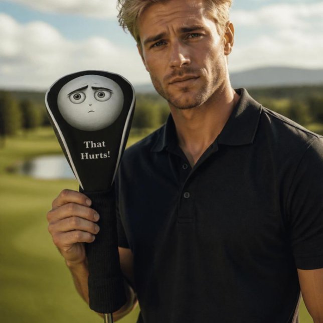 Black and White Golf head Cover (Creator Uploaded)
