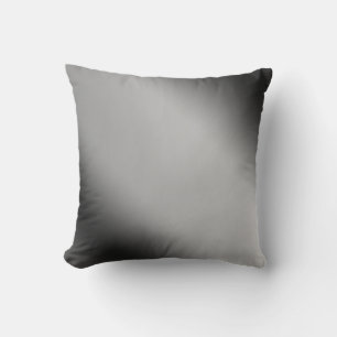 Black and White Gradient Horizon Cushion