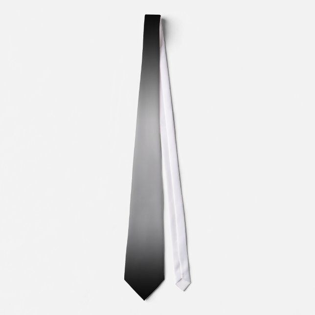 Black and White Gradient Tie (Front)