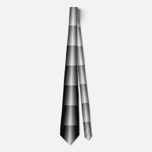 Black and White Gradient Tie