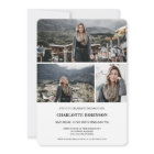 Black and white graduate script photo graduation