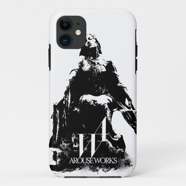 Black and white graphics Case-Mate iPhone case (Back)