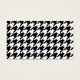 Black and White Houndstooth