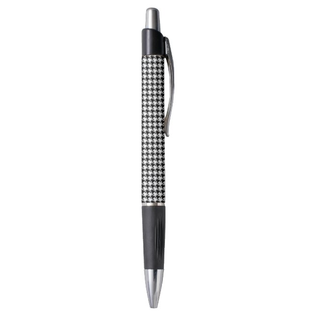Black and White Houndstooth by Shirley Taylor (Bottom (Vertical))