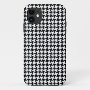 Black and White Houndstooth by Shirley Taylor Case-Mate iPhone Case