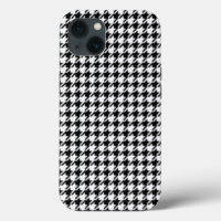 Black and White Houndstooth by Shirley Taylor