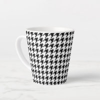 Black and White Houndstooth