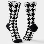 Black and white Houndstooth pattern